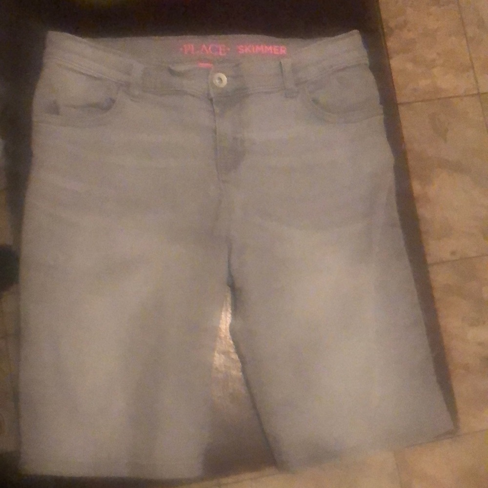 Size 12 gray shorts from The Children’s Place.
